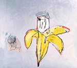 Brown Spots 1984 - Jean-Michel-Basquiat reproduction oil painting