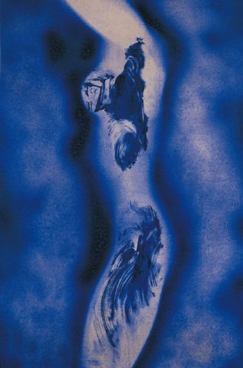 Anthropometry 19 - Yves Klein reproduction oil painting