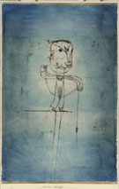 Der Angler 1921 - Paul Klee reproduction oil painting