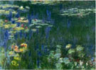Green Reflections 1 - Claude Monet