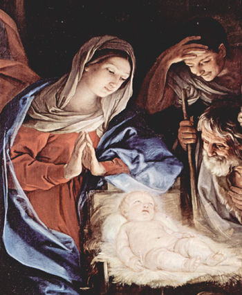 Anbetung Der Hirten 1642 - Guido Reni reproduction oil painting
