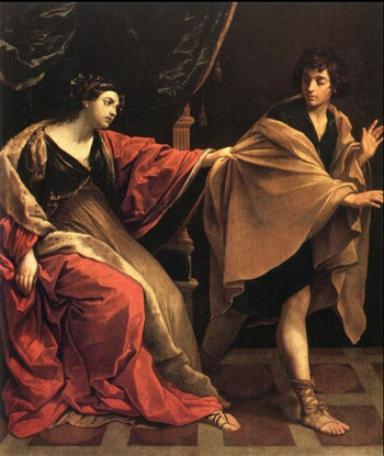 Giuseppe E Moglie Di Putifarre 1631 - Guido Reni reproduction oil painting