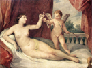 Reclining Venus with Cupid 1639 - Guido Reni