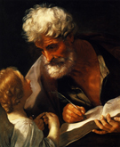Saint Matthew 1621 - Guido Reni reproduction oil painting