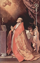 St Andrew Corsini In Prayer 1635 - Guido Reni reproduction oil painting