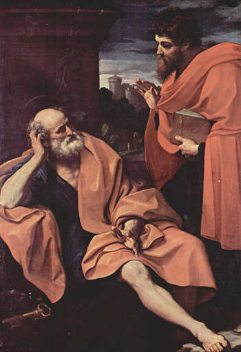 St Peter and St Paul 1605 - Guido Reni reproduction oil painting