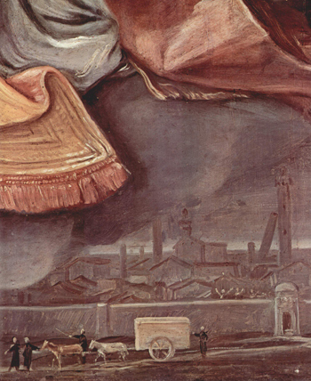 Thronende Madonna Mit Den Stadtheilligen Bolognas 1632 - Guido Reni reproduction oil painting