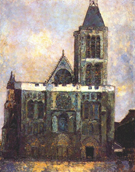 Basilica of St Denis - Maurice Utrillo