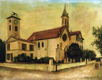 Beaulieu Church - Maurice Utrillo reproduction oil painting