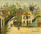 Montmartre 1930 - Maurice Utrillo