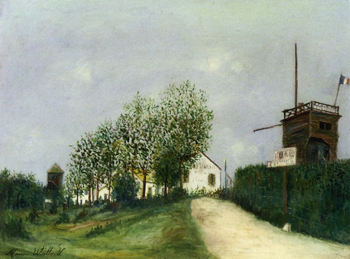 Moulin De Sannois 1912 - Maurice Utrillo reproduction oil painting