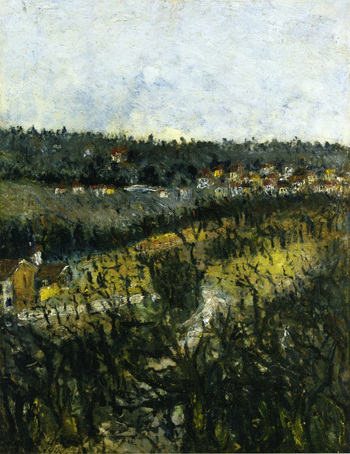 Near Montmagny 1908 - Maurice Utrillo reproduction oil painting