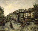 Porta Saint Martin in Parigi 1908 - Maurice Utrillo