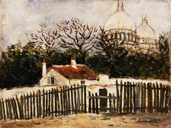 Sacre Coeur A - Maurice Utrillo reproduction oil painting