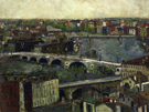 The Bridge of Toulouse 1909 - Maurice Utrillo reproduction oil painting