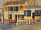 The Lapin Agile 1912 - Maurice Utrillo reproduction oil painting