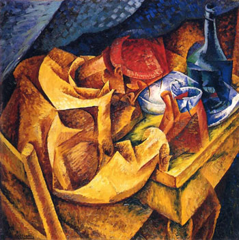 The Drinker - Umberto Boccioni reproduction oil painting