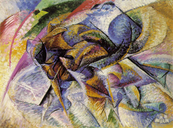 Dynamism of a Cyclist 1903 - Umberto Boccioni reproduction oil painting