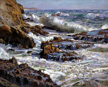 Southern California Coast - George Gardner Symons reproduction oil painting