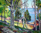 Through the Trees - George Gardner Symons