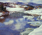 Valley Stream in Winter - George Gardner Symons