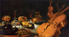 Still Life with Musical Instruments 1623 - Pieter Claesz
