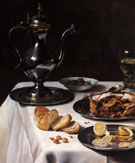 Still Life with Turkey 1627 A - Pieter Claesz