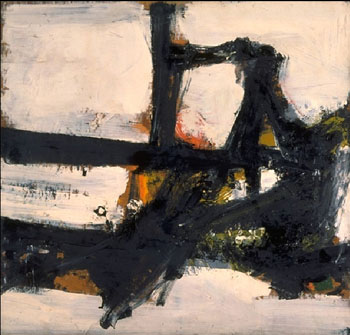 Orange Outline 1955 - Franz Kline reproduction oil painting