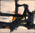 Orange Outline 1955 - Franz Kline reproduction oil painting