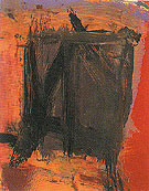 Head For Saturn 1961 - Franz Kline reproduction oil painting