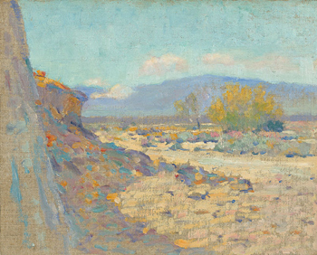 Arroyo Seco from Our Terrace 1921 - Alson Skinner Clark reproduction oil painting