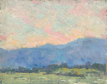 Hills Near Arroyo 1923 - Alson Skinner Clark reproduction oil painting