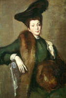 Portrait of the Woman Medora - Alson Skinner Clark