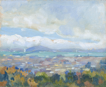 San Diego 1923 - Alson Skinner Clark reproduction oil painting