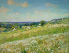 Summer Giverney 1910 - Alson Skinner Clark reproduction oil painting