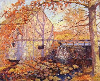 The Old Mill Old Lyme - Alson Skinner Clark reproduction oil painting