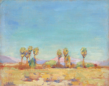 Twentynine Palms California 1930 - Alson Skinner Clark reproduction oil painting