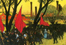 May Day Demostration at the Putilov Plant - Ellen Day Hale
