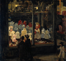 A Shop Window c1894 - Isaac Israels reproduction oil painting