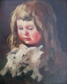Head of a Girl - Isaac Israels reproduction oil painting