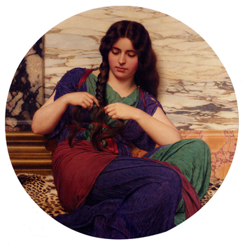 A Congenial Task 1915 - John William Godward reproduction oil painting