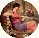 The Time of Roses 1916 - John William Godward reproduction oil painting