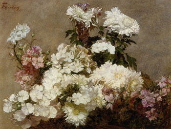 Phlox - Joseph de Camp reproduction oil painting