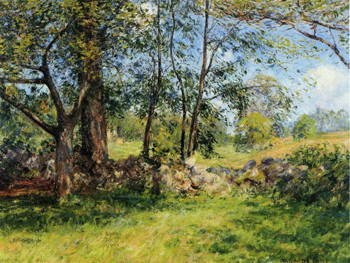 Summer Landscape 1893 - Joseph de Camp reproduction oil painting
