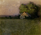 Branchville Connecticut - Julian Alden Weir reproduction oil painting