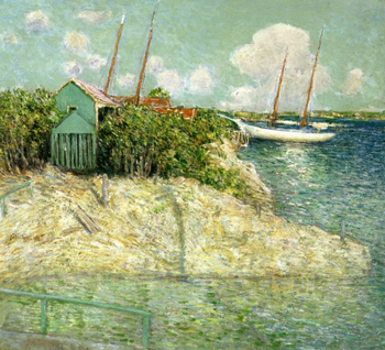 Nassau Bahamas - Julian Alden Weir reproduction oil painting