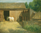 New England Barnyard 1904 - Julian Alden Weir