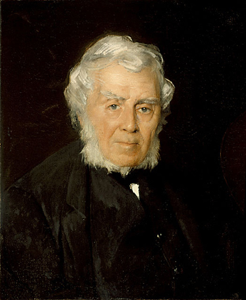 Portrait of Robert Weir 1885 - Julian Alden Weir reproduction oil painting
