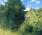 Ravine near Branchville c1905 - Julian Alden Weir reproduction oil painting