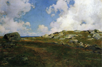 A Murky Day 1886 - Joseph de Camp reproduction oil painting